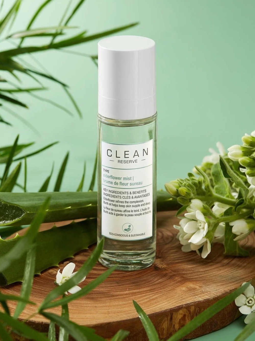 CLEAN RESERVE Elderflower Mist Toner Face Mist 50mL